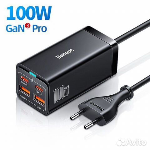 100 Вт GaN Pro Сетевое зарядное устройство