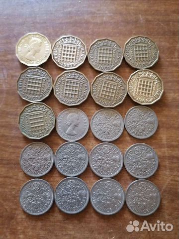 Монеты Великобритании и США