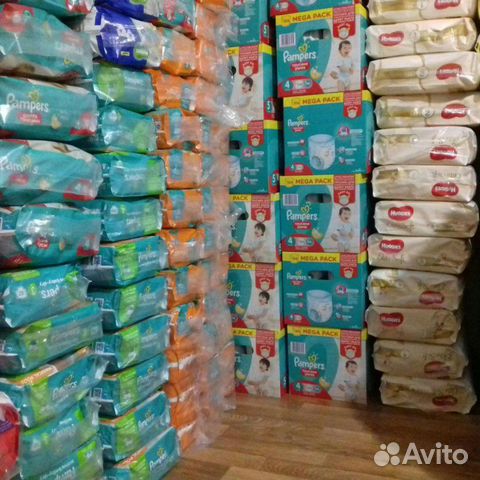 Памперсы Pampers и Haggis