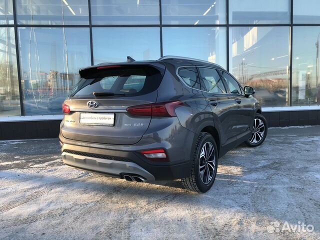 Hyundai Santa Fe 2.2 AT, 2018, 54 156 км