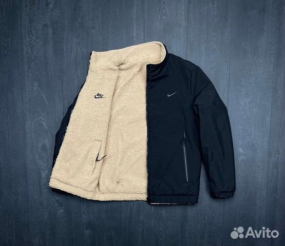 Куртка nike барашек