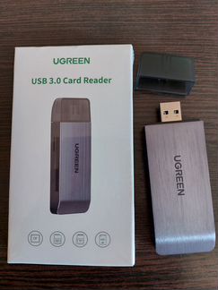 Кардридер Ugreen USB 3,0 новый