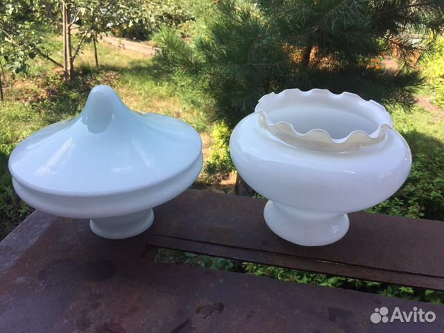 Плафон стеклянный