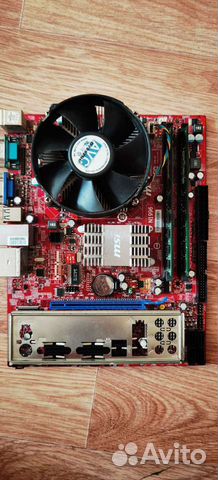 Материнская плата MSI LGA775/Xeon E5450