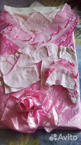 Комплект на выписку для девочки