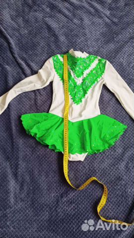 Платье для фигурного катания купальник