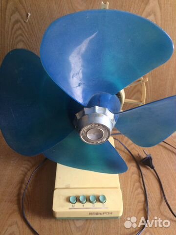 Вентилятор настольный СССР Апшерон 1984