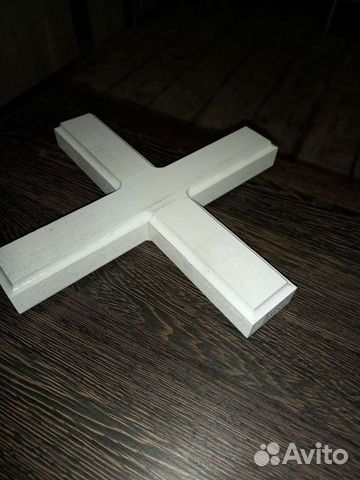 Крестовина подставка для ели из массива ясеня