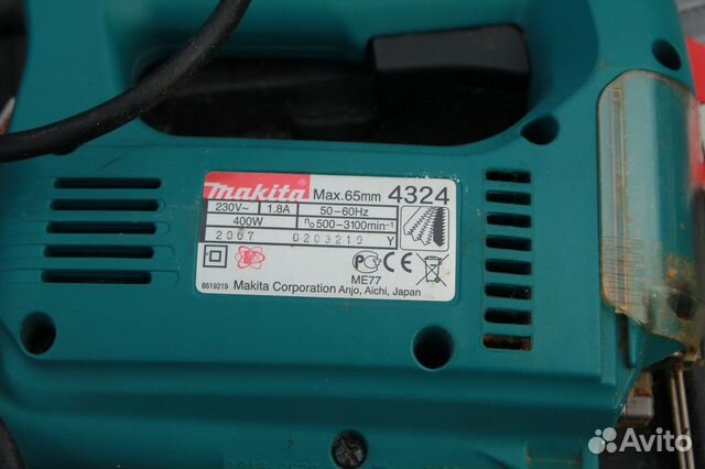 Электролобзик Makita 4324 400 Вт Япония