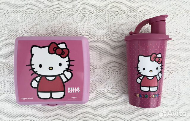 Набор «Hello Kitty» tupperware