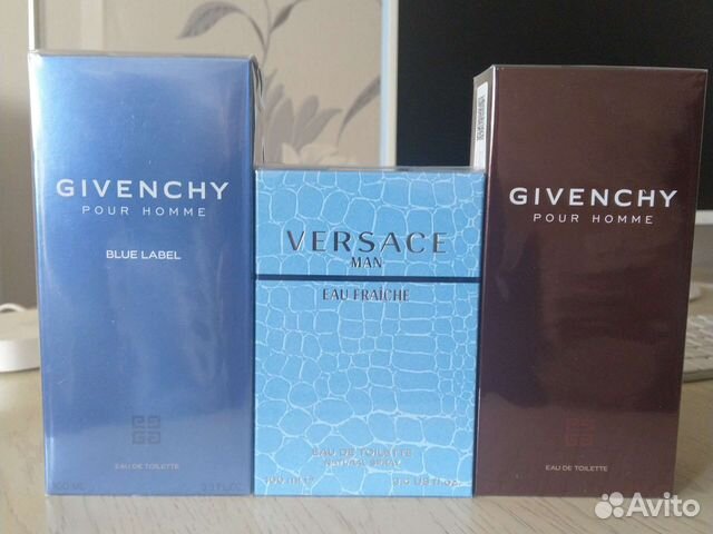 Мужская туалетная вода MontblancGivenchy,Burberry