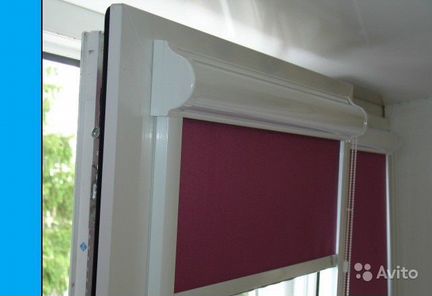 Кассетные рулонные шторы