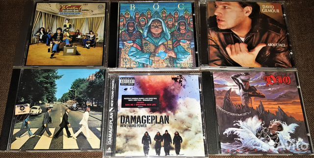 DIO, Doors, Judas Priest фирменные CD