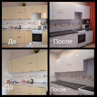 Замена фасадов, столешницы, мойки