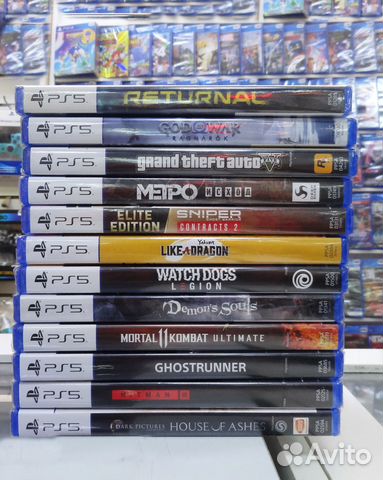 Игры для Sony PlayStation 5 (продажа и обмен)