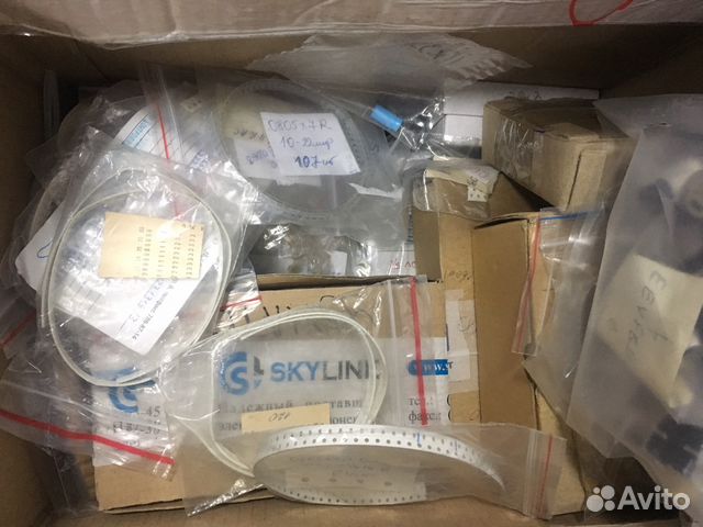 Конденсаторы: 1210-X5R-25B -50B;1206-NPO-50B; X5V;