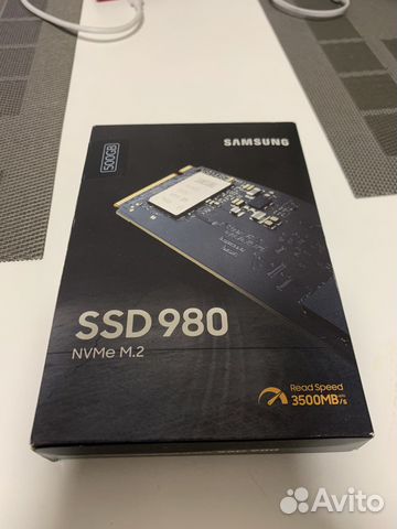 SSD 980 NVMe M.2 Samsung 500 gb