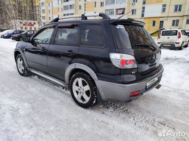 Mitsubishi Outlander 2.4 AT, 2004, 142 000 км