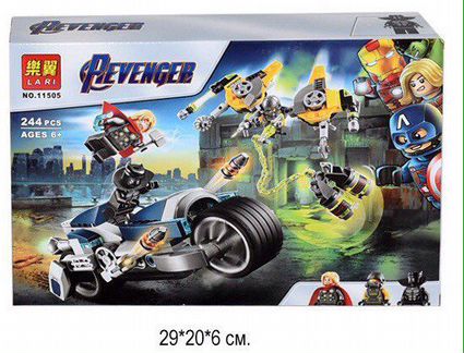 Конструктор Мстители: Атака на спортбайке