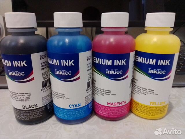 Чернила для принтера epson пигментные