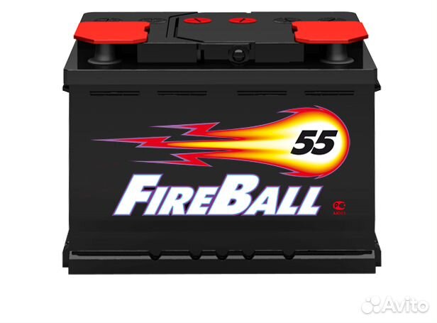 Аккумулятор автомобильный fireball