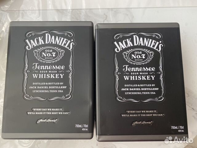 Макет коробки для Jack Daniels