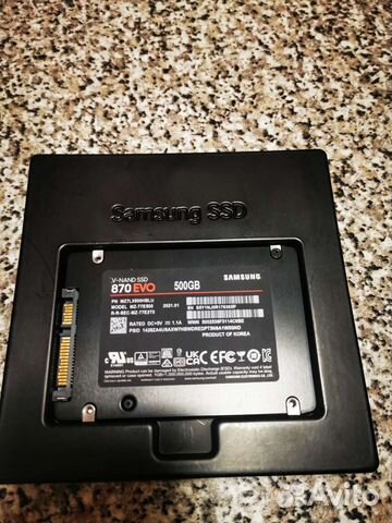 Ssd Samsung 870 evo 500 gb