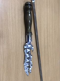 Нож вилка для шашлыка