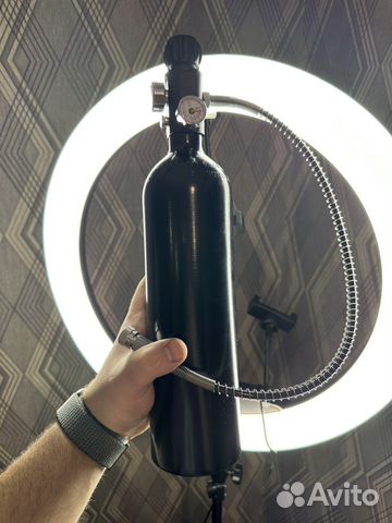 Баллон 0.8л сжатый воздух для pcp,псп