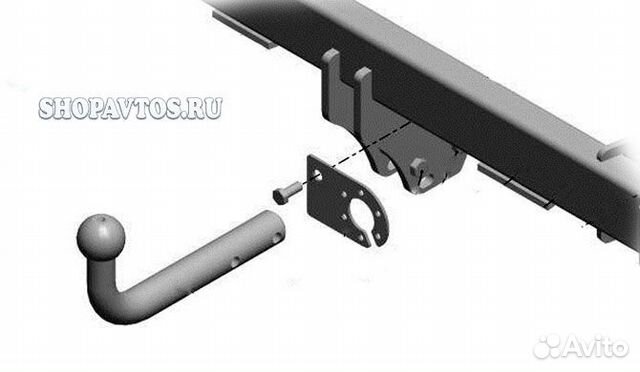 Фаркоп трейлер toyota rav4 2007-2012 7830