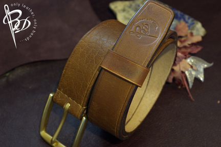 Ремень кожаный
