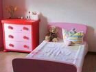 Детская кровать IKEA с матрасом и комодом
