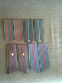 Погоны 60-х, 70-х годов