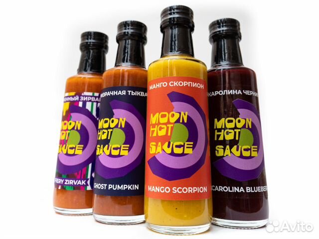 Острые соусы Moon Hot Sauce. Каролина, Скорпион