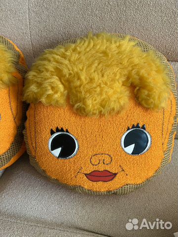 Подушка круглая для автомобиля СССР