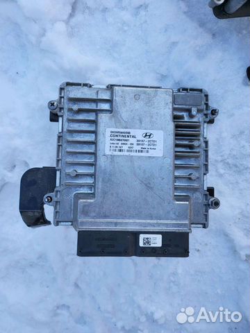 Блок управления двс эбу Genesis G80 2.0T G4KL