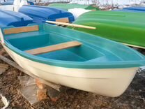 Пластиковая вёсельная лодка Виза Тортилла - 4 Бело