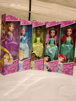 Рапунцель,золушка,Тиана,Ариэль, Жасмин
