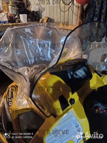 Стекло Код:50-44-462(3мм) на снегоходе Stels 600