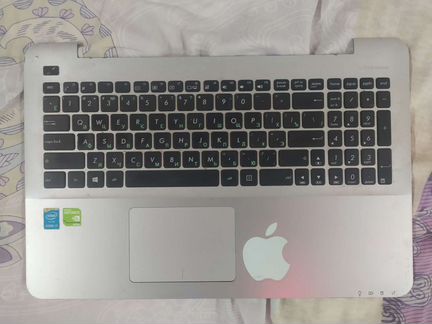 Клавиатура с верхней крышкой на ноутбук asus
