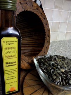 Тыквенное масло натуральное,сыродавленное