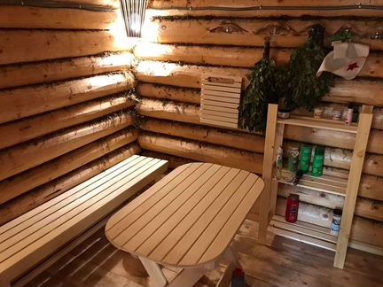 Баня на дровах