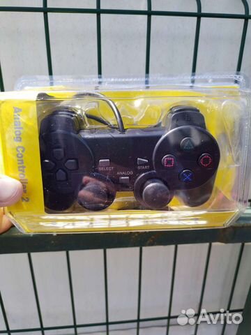 Джойстик ps2 аналог проводной