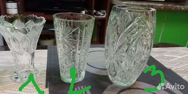 Ваза хрустальная СССР