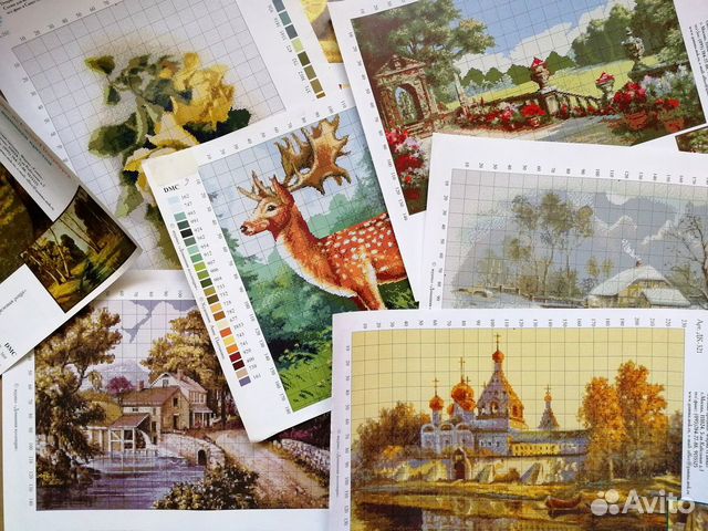 Схемы для вышивки крестом