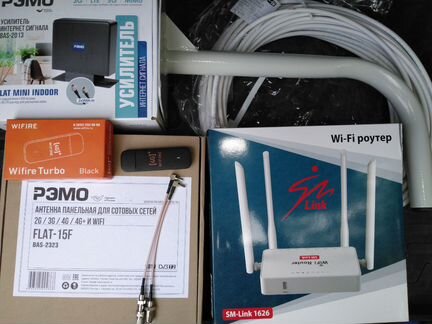 Комплект безлимитный интернет 4g