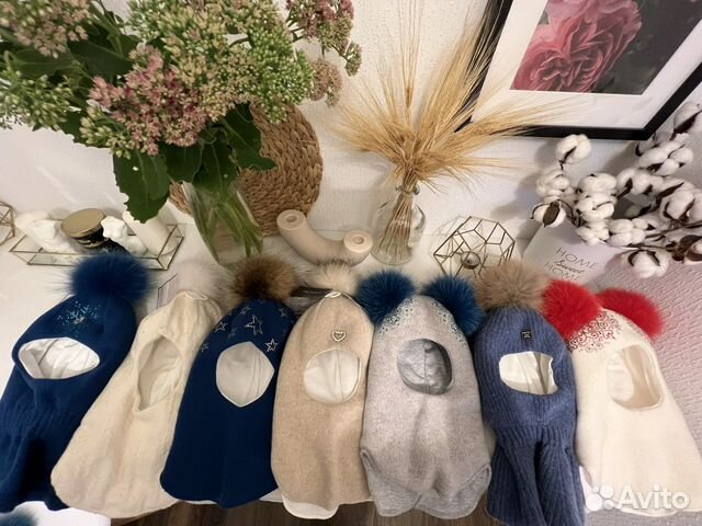 Шапки шлемы новые