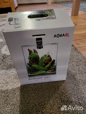 Аквариум-куб Aquael Shrim Set Day& Nigt 20литров