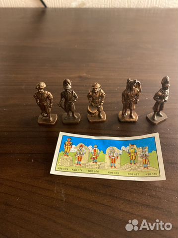 Игрушки из киндер сюрприза 90-х