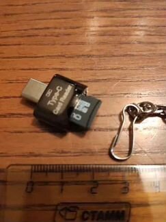 Картридер USB Type C на microSD card